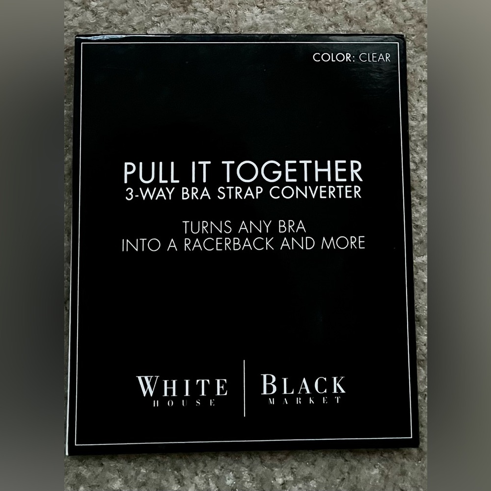 NEW WITH TAGS - White House Black Market - 3 Way Bra Strap Converter
